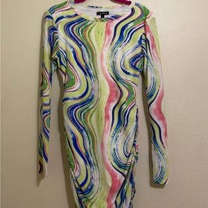 long sleeve disco dress🗽